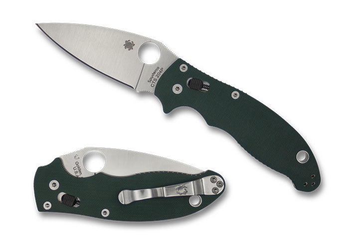 Spyderco Collector Club Manix 2 Forest Green G10 204P