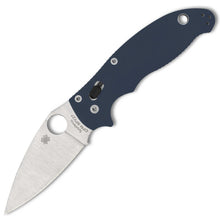 Cargar imagen en el visor de la galería, Spyderco Collector Club Manix 2 Cobalt Blue G10 SPY27
