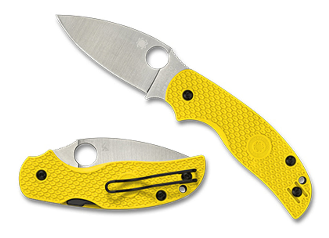 Spyderco Collector Club Sage 5 Salt Yellow FRN