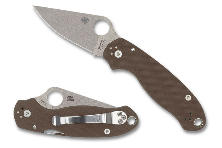 Spyderco Collector Club Para 3 Brown 15v