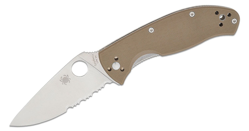 Spyderco Collector Club Tenacious G-10 M4 Partially Serrated