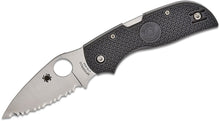 Load image into Gallery viewer, Spyderco Collector Club Chappal Grey FRN XHP Serrated
