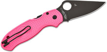 Load image into Gallery viewer, Spyderco Collector Club Para 3 Lightweight Pink FRN
