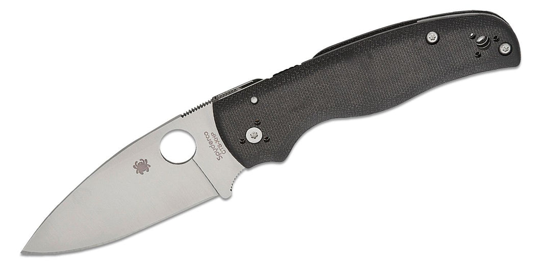 Spyderco Collector Club Shaman Black Micarta XHP