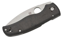 Lataa kuva Galleria-katseluun, Spyderco Collector Club Shaman Black Micarta XHP
