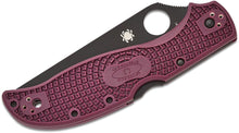 將圖片載入圖庫檢視器 Spyderco Collector Club Stretch 2 XL Burgundy FRN
