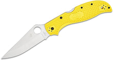 Load image into Gallery viewer, Spyderco Collector Club Stretch 2 XL Yellow FRN H2
