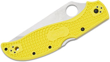 Load image into Gallery viewer, Spyderco Stretch 2 XL Yellow FRN H2 Serrated
