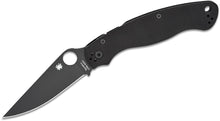 Lataa kuva Galleria-katseluun, Spyderco Collector Club Military 2 Black G10 S30V
