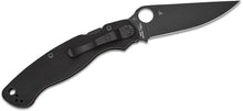 Lataa kuva Galleria-katseluun, Spyderco Collector Club Military 2 Black G10 S30V
