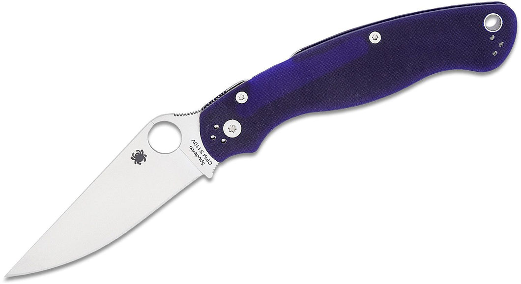 Spyderco Collector Club Military 2 Dark Blue G-10