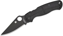 Load image into Gallery viewer, Spyderco Para Military 2 Salt Black G-10
