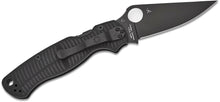 Load image into Gallery viewer, Spyderco Para Military 2 Salt Black G-10
