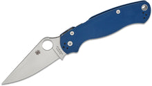 Load image into Gallery viewer, Spyderco Collector Club Para Military 2 Cobalt Blue G-10 SPY27
