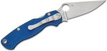 Carica l&#39;immagine nel visualizzatore di Gallery, Spyderco Collector Club Para Military 2 Cobalt Blue G-10 SPY27
