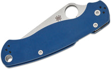 Load image into Gallery viewer, Spyderco Collector Club Para Military 2 Cobalt Blue G-10 SPY27
