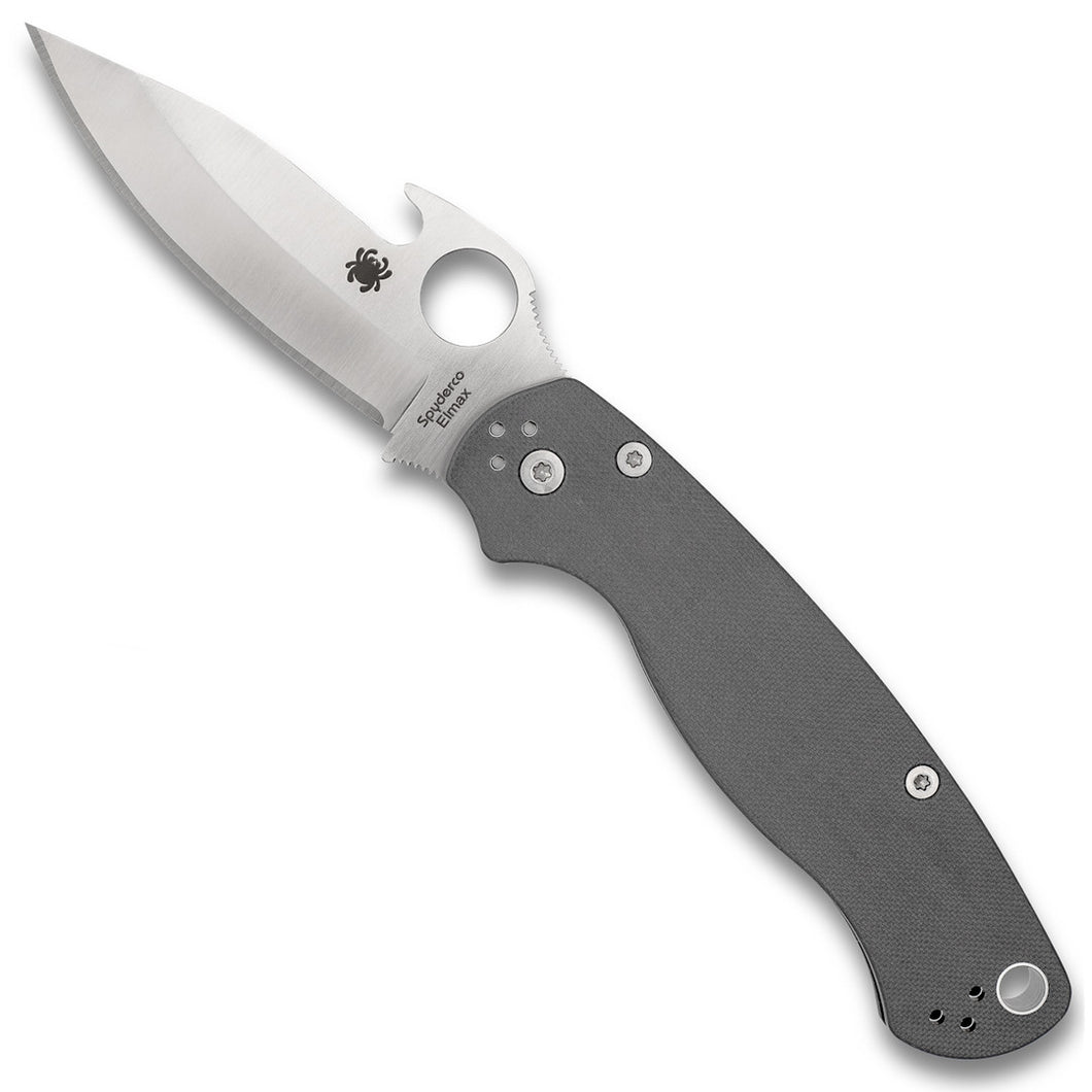 Spyderco Collector Club Para Military 2 Dark Grey G10 Elmax