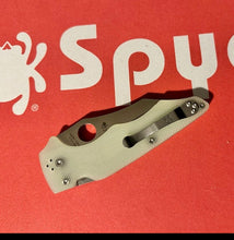 Load image into Gallery viewer, Spyderco Yojumbo Jade G10 Satin Blade BHQ Exclusive
